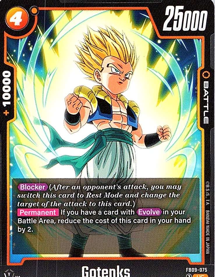 Gotenks - FB09-075 Dual Evolution #FB09-075 - NM