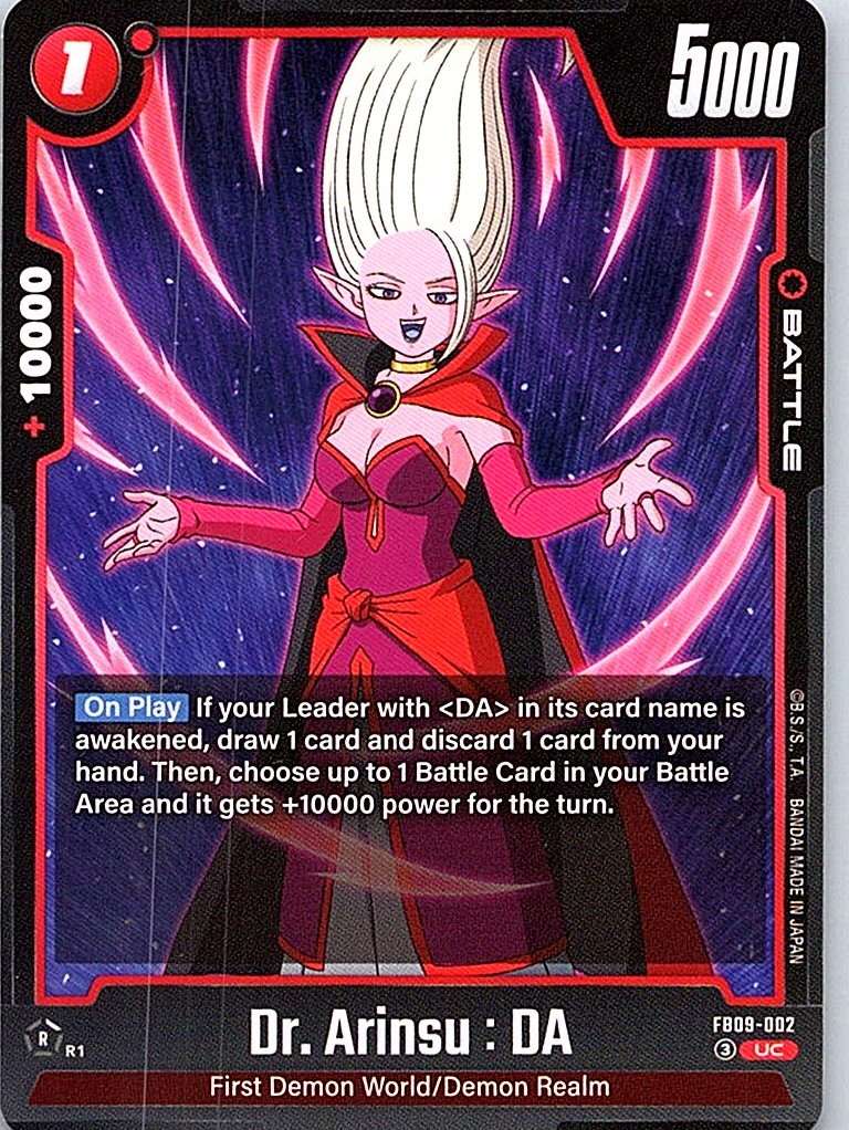 Dr. Arinsu : DA Dual Evolution #FB09-002 - NM