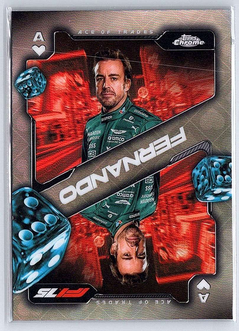 Fernando Alonso F1 Topps Chrome 2025 #ACE-6 - NM