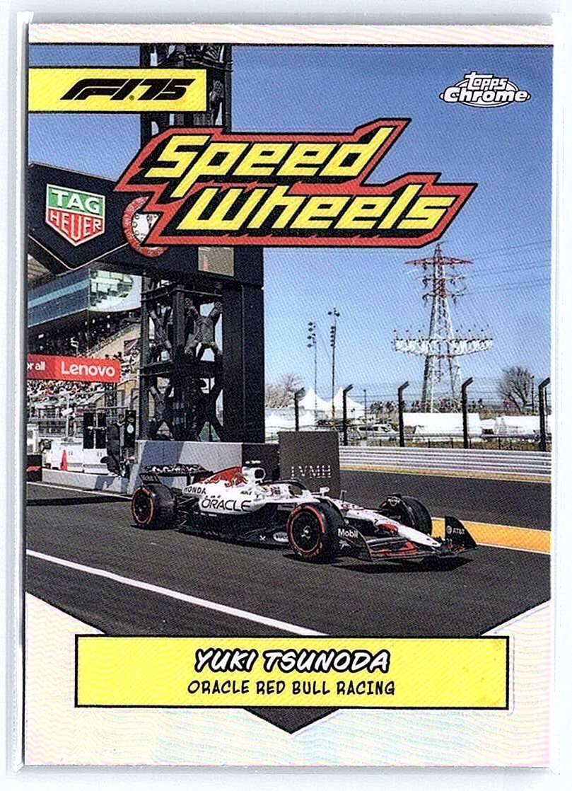 Yuki Tsunoda F1 Topps Chrome 2025 #75-RBR - NM