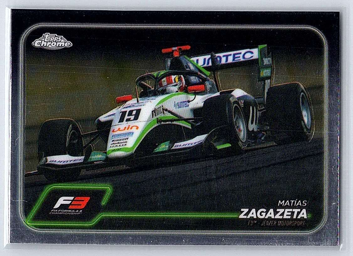 Matas Zagazeta F1 Topps Chrome 2024 #132 - NM