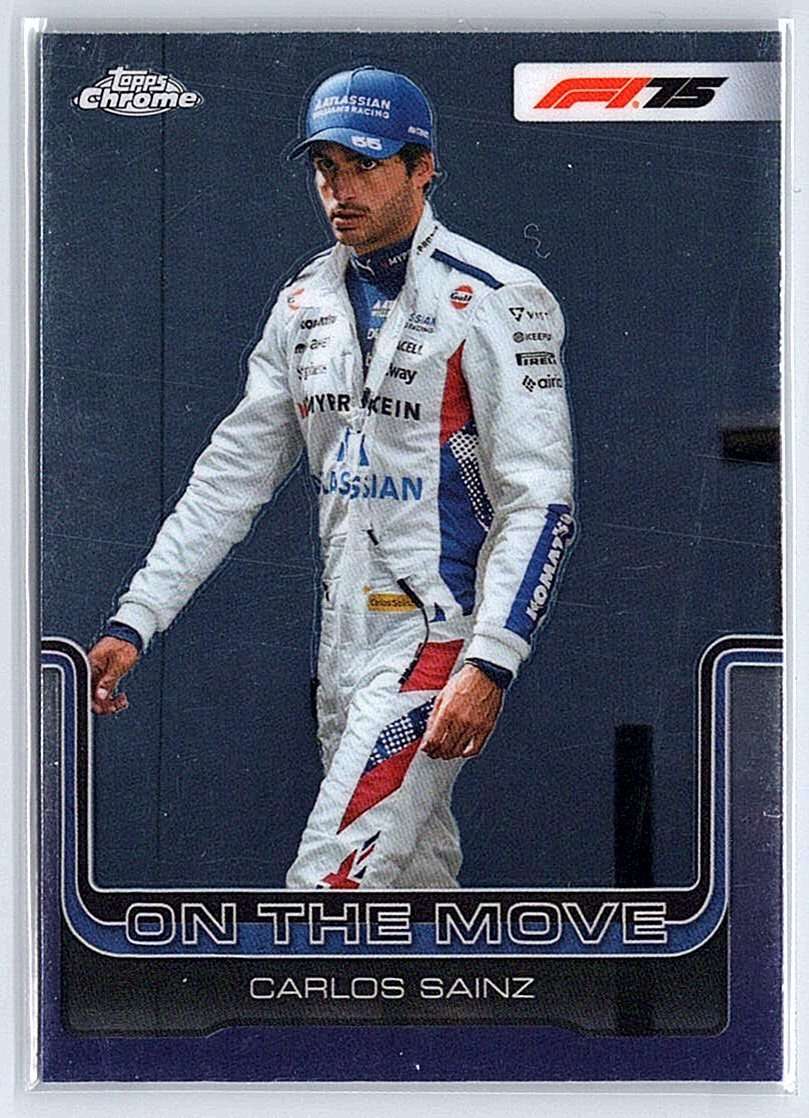 Carlos Sainz F1 Topps Chrome 2025 #OM-10 - NM