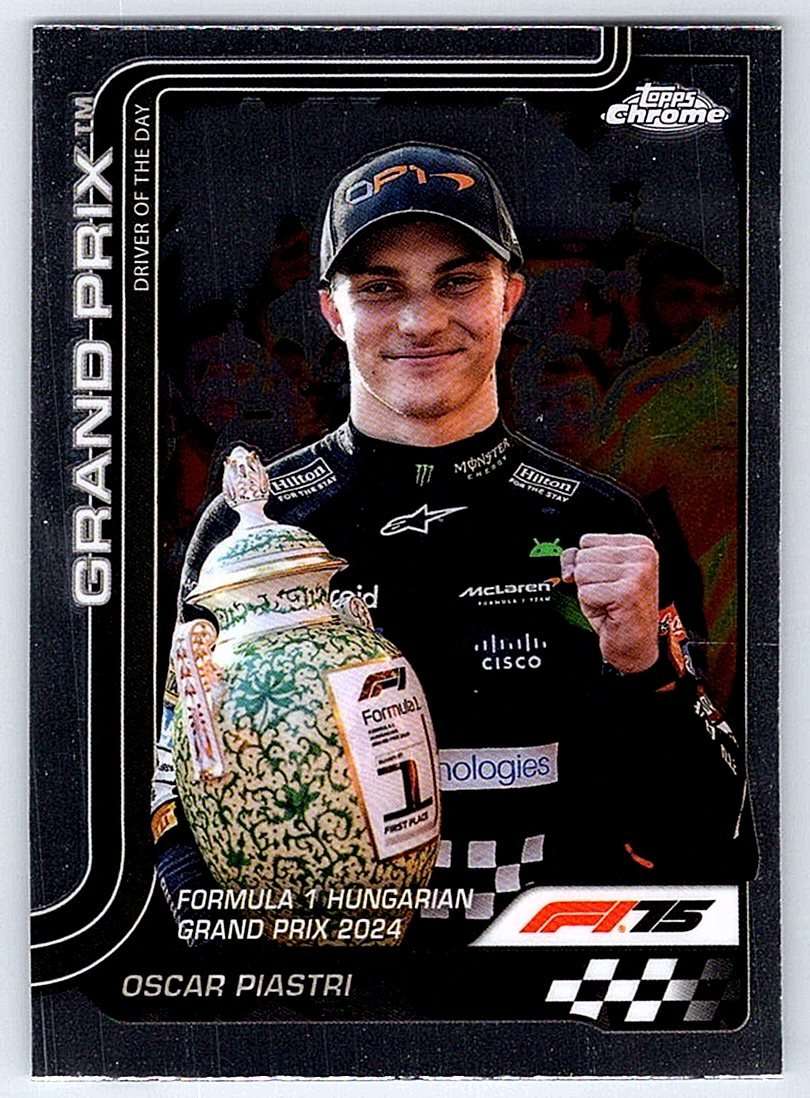 Oscar Piastri F1 Topps Chrome 2025 #134 - NM