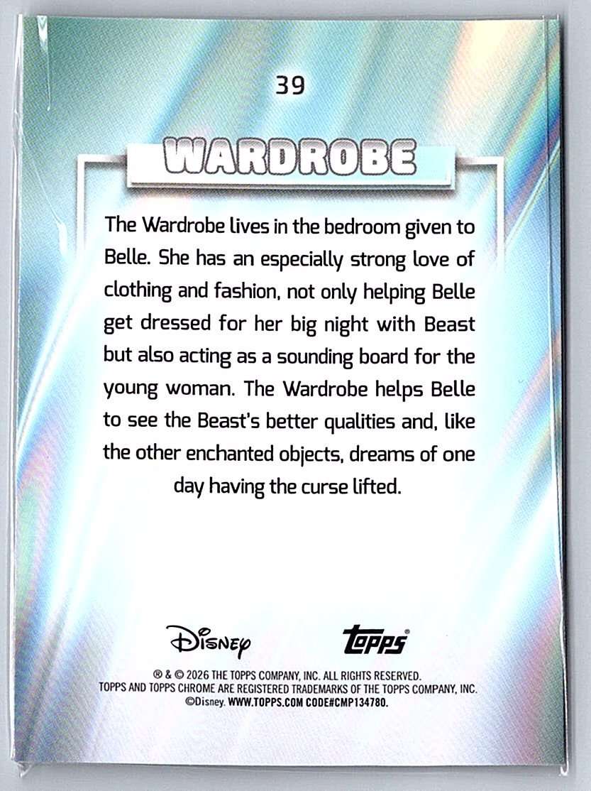 Wardrobe Topps Disney Chrome 2026 #39 - NM