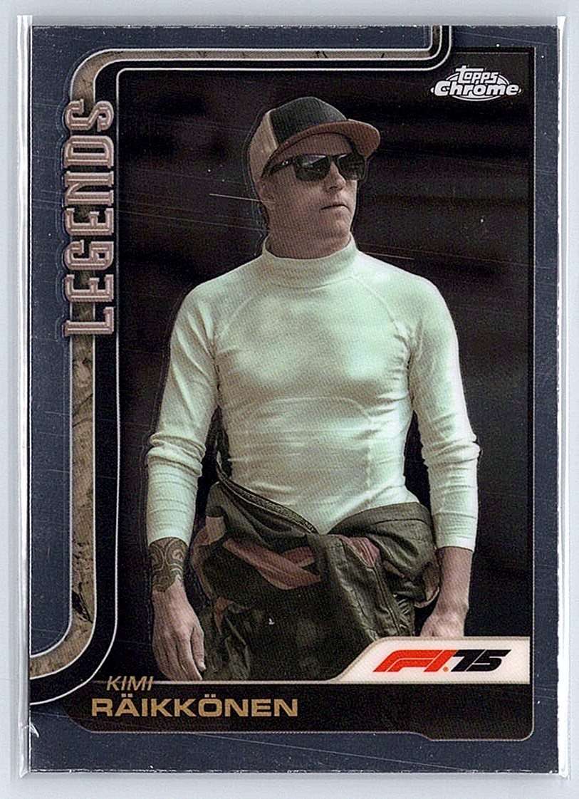 Kimi Rikknen F1 Topps Chrome 2025 #157 - NM