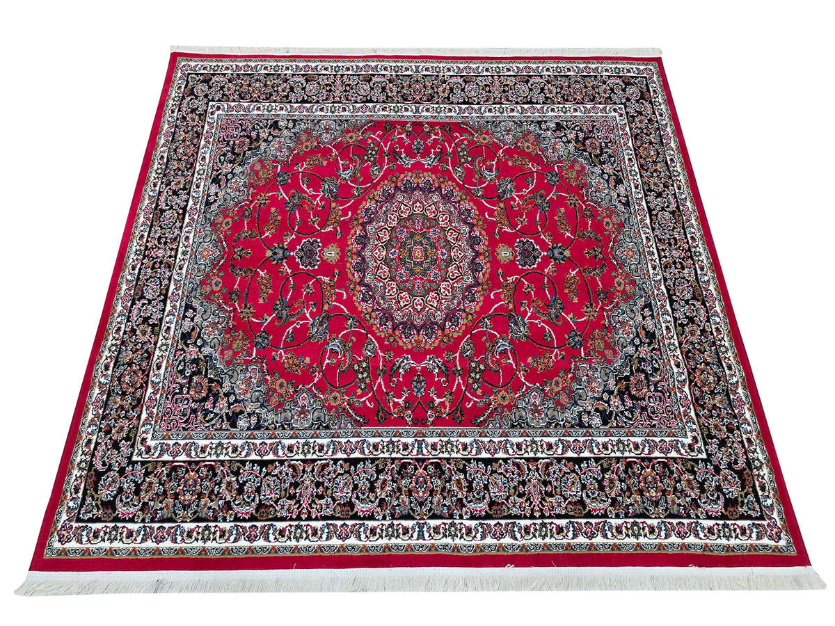 Beautiful Persian Square Machine Made Carpet - 200 x 200 CM