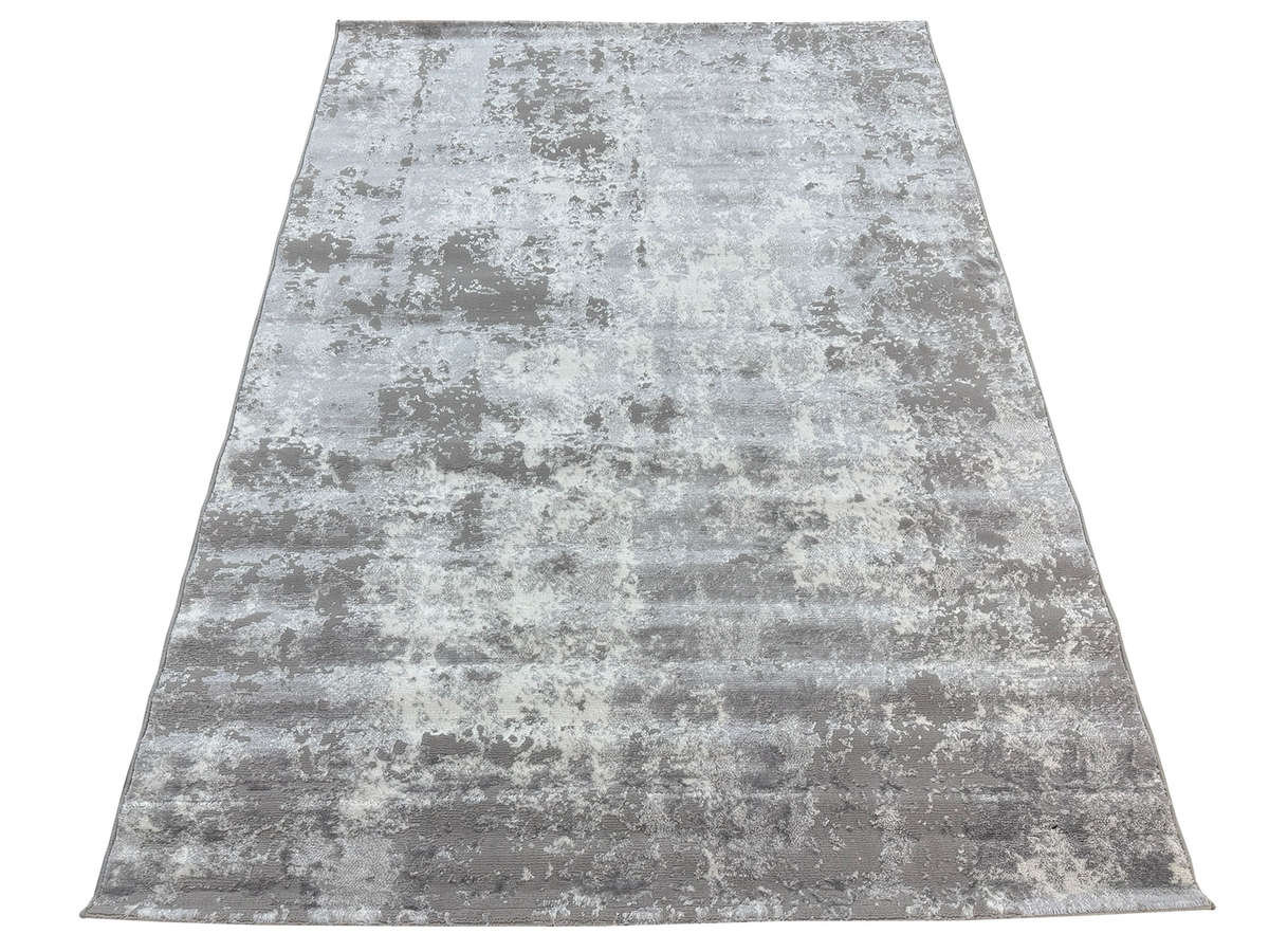 Modern Grey Machine Made Carpet - 230 x 160 CM