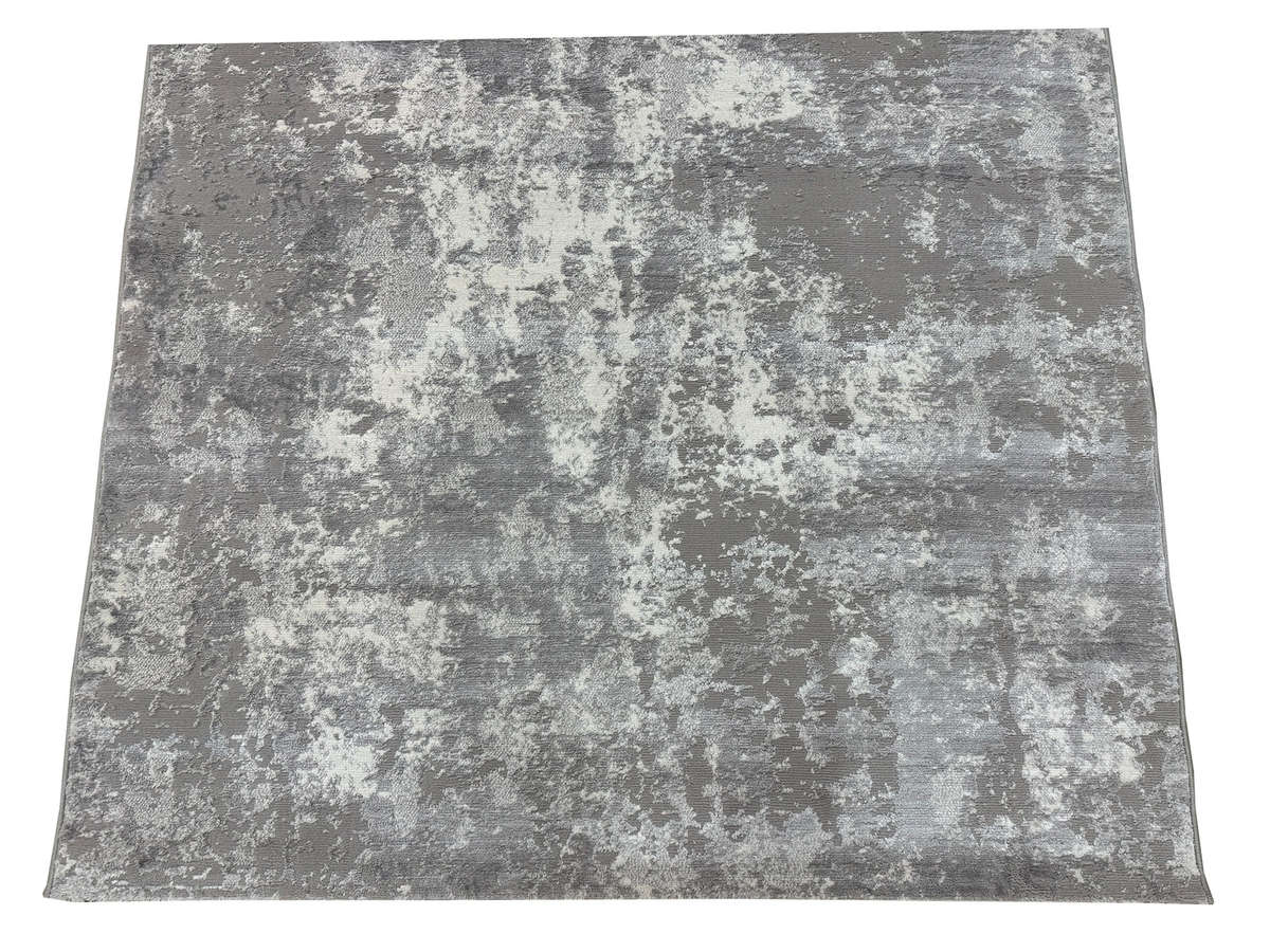 Modern Grey Machine Made Carpet - 230 x 160 CM