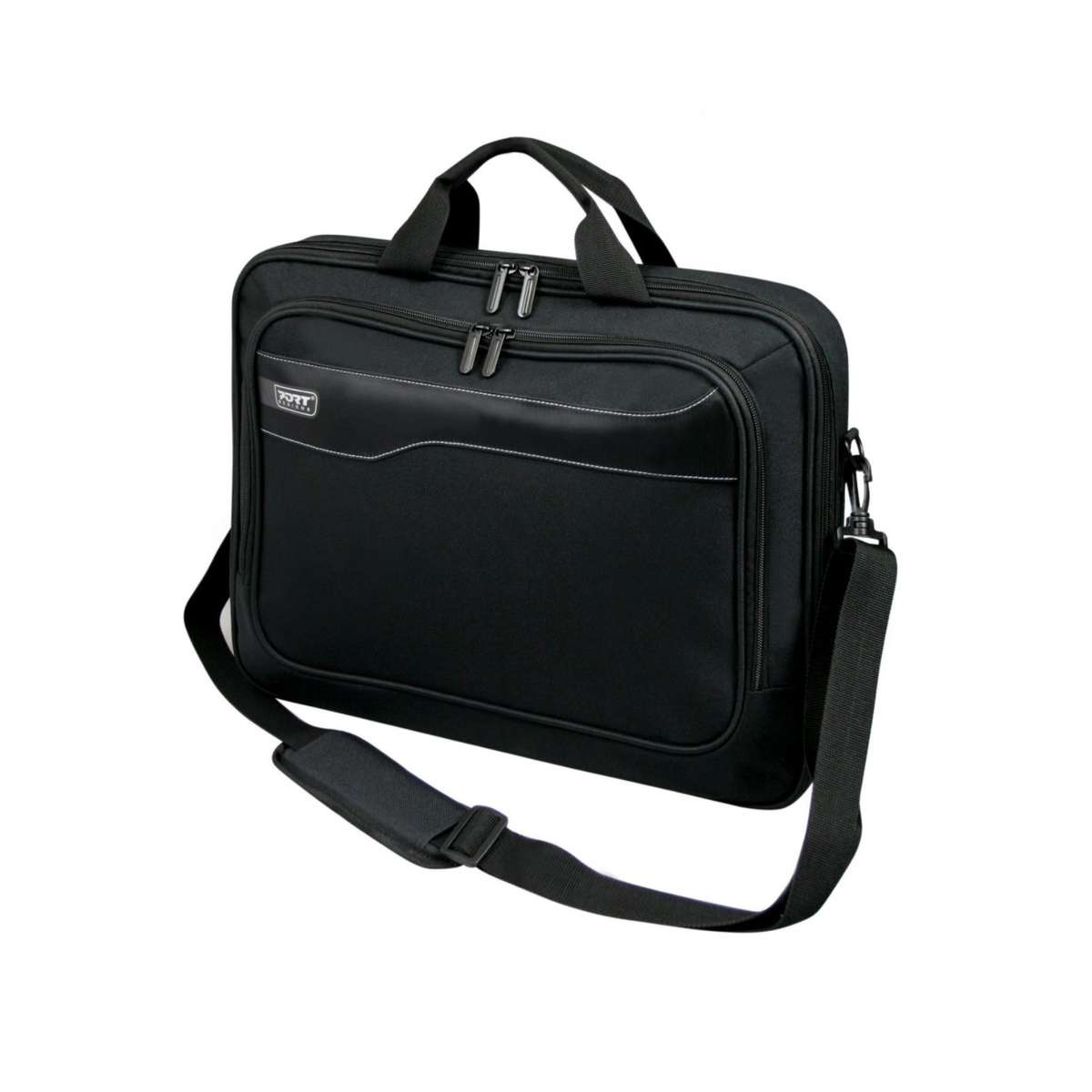 PORT CLAMSHELL CASE HANOI BLACK 15.6 INCH