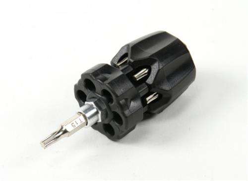 Goldtool Black 7 In 1 Stubby Torx Driver Set