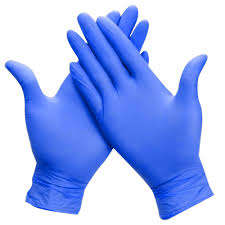 MEDTEX NITRILE EXAM 100 X GLOVES LARGE