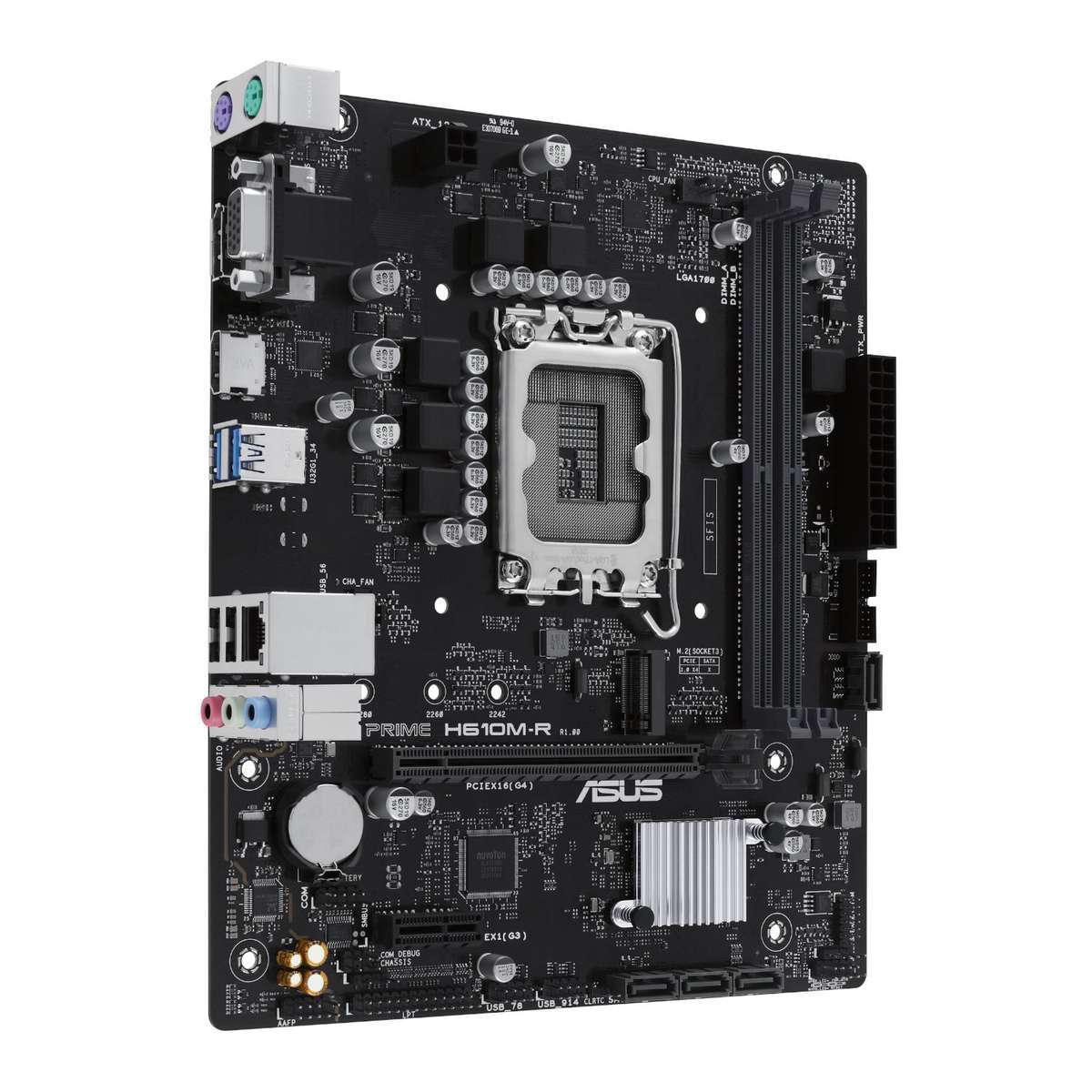 Asus PRIME H610M-R LGA1700 Micro ATX Motherboard