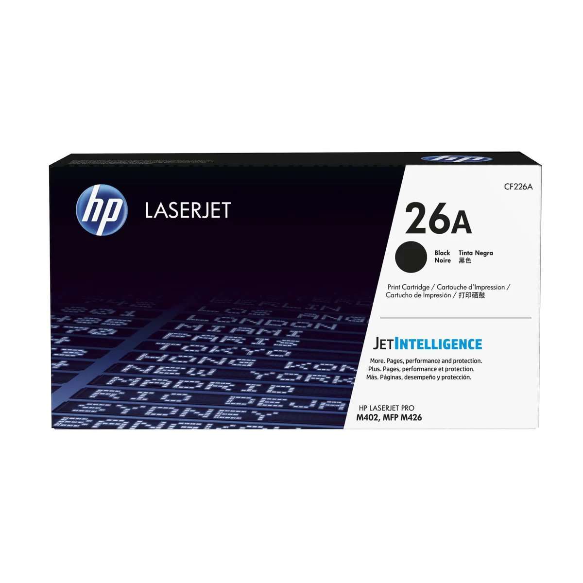 Genuine HP 26A Black LaserJet Toner Cartridge (CF226A)