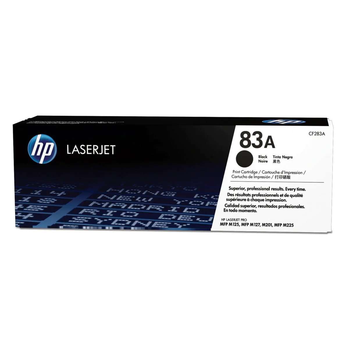 Genuine HP 83A Black LaserJet Toner Cartridge (CF283A)