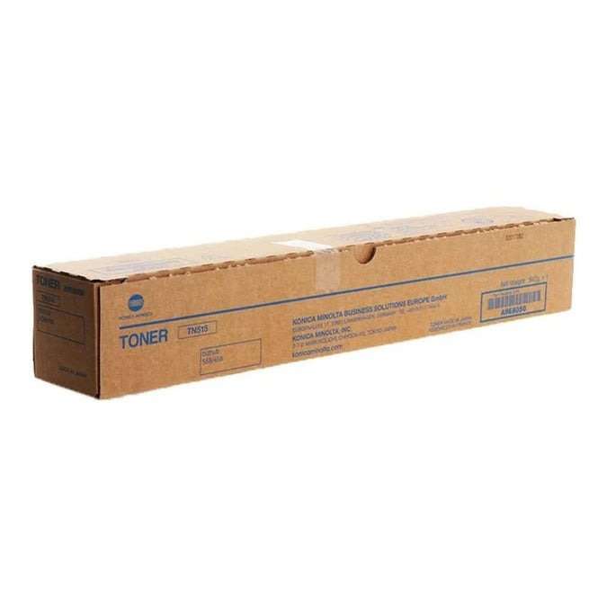 Konica Minolta TN515K Black Toner Cartridge 24,000 pages Original TN-515K Single-pack