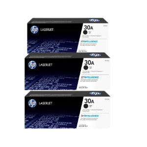 Original 3Pack Black Toner Cartridges 30A (CF230A)