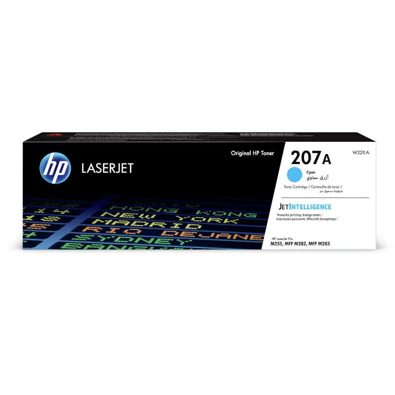 HP 207A Original Toner Cartridge - Cyan W2211A