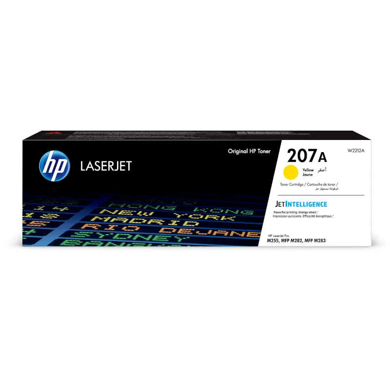 HP 207A Original Toner Cartridge - Yellow W2212A