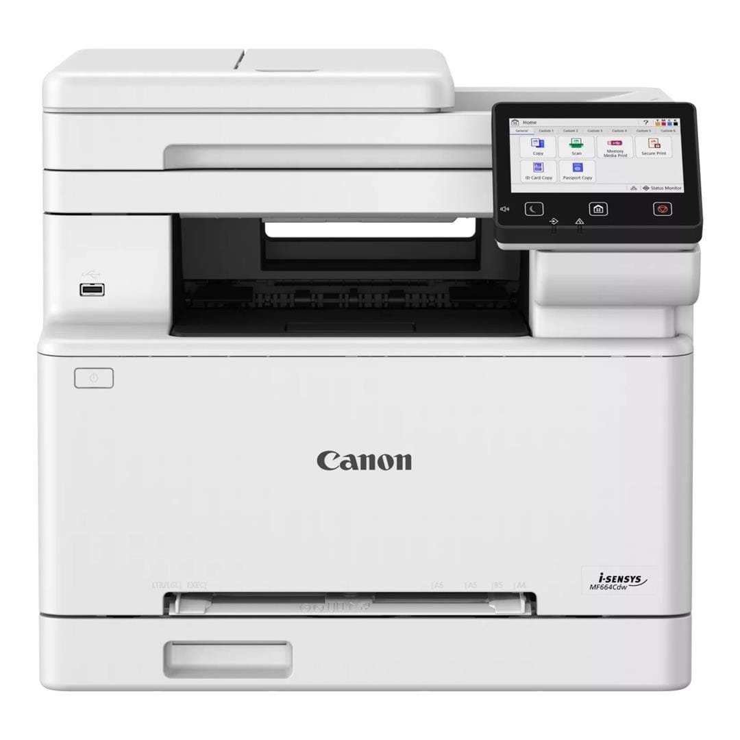 Canon i-SENSYS MF664CDW A4 Wi-Fi Multifunction Colour Laser Printer 6928C008