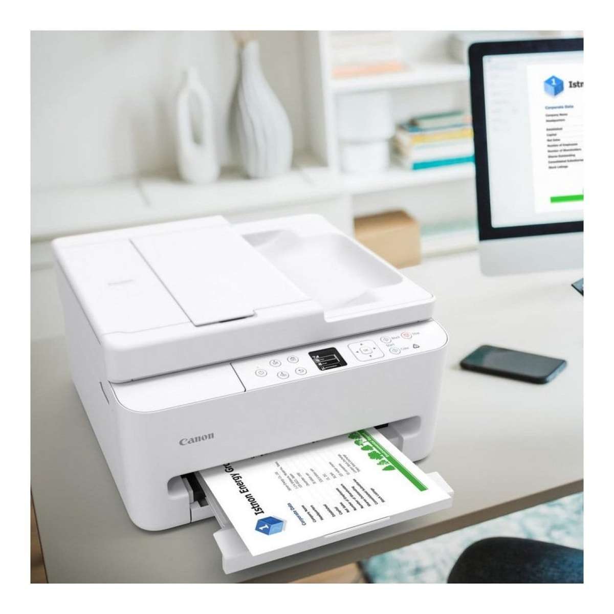 Canon PIXMA TS6540i A4 Wi-Fi Multifunction Colour Inkjet Printer 7179C009