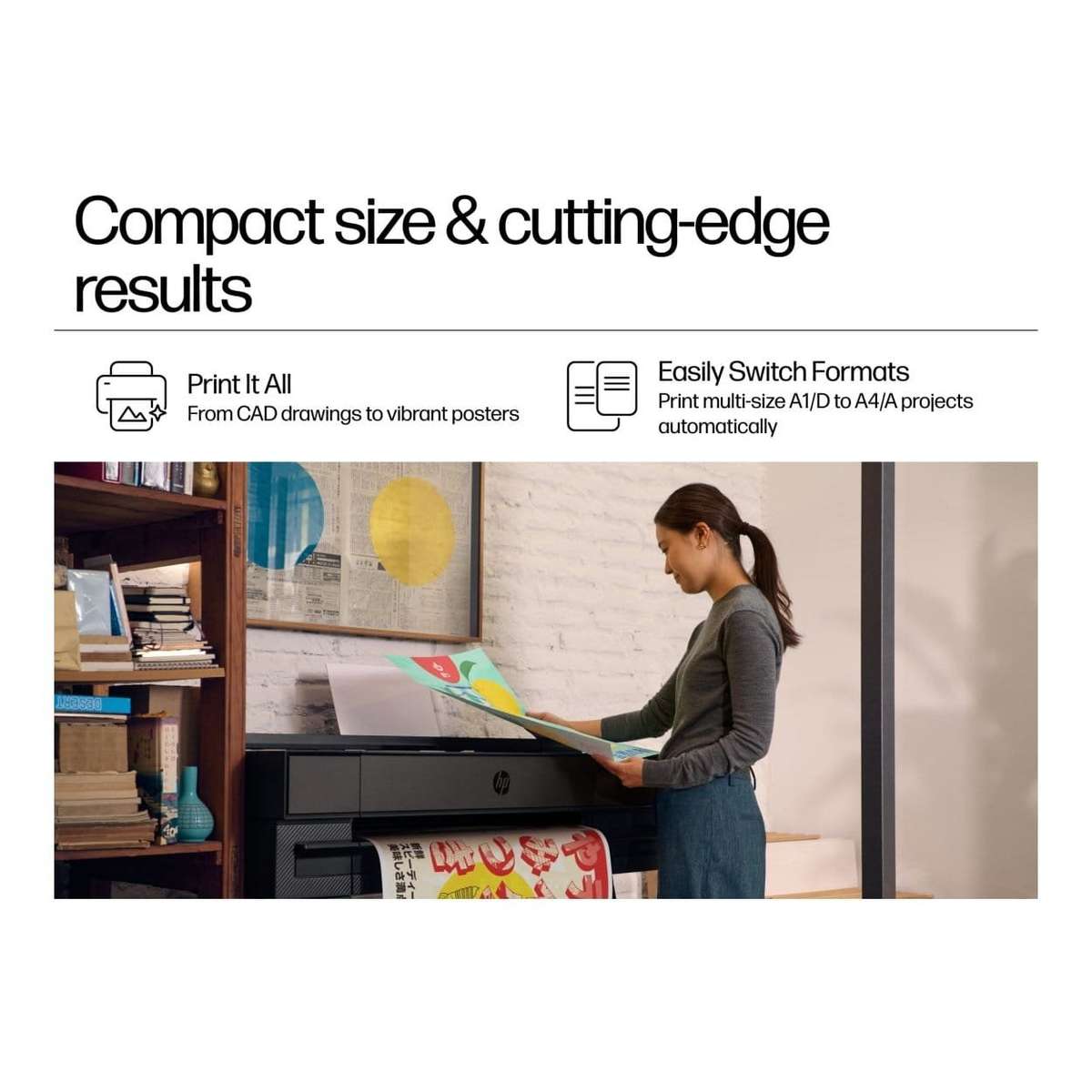 HP DesignJet T870 24-inch Wi-Fi Large Format Colour Printer AM0X9A