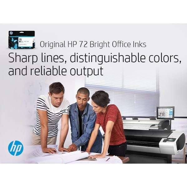 HP72 DesignJet Cyan Ink Cartridge Original C9371A Single-pack
