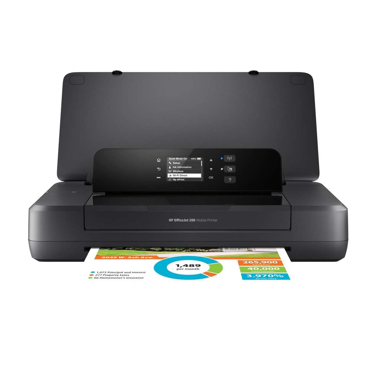 HP OfficeJet 202 Mobile Colour Inkjet Printer N4K99C