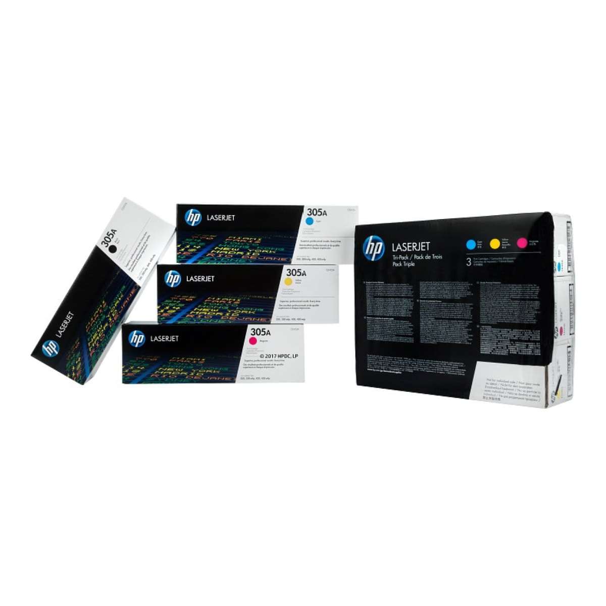 HP 225A Black Toner Cartridge 45,000 Pages Original W2250A Single-pack