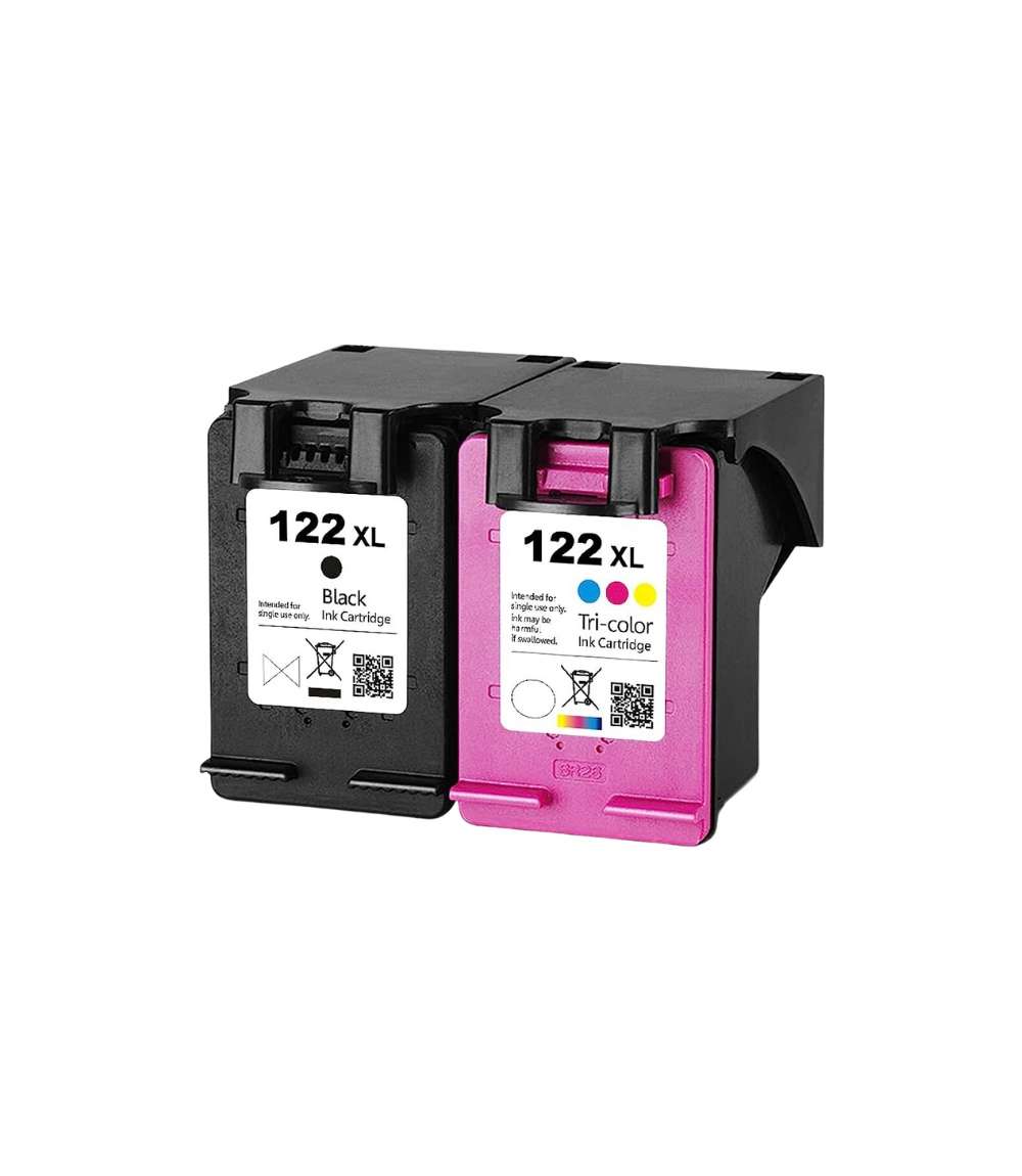 Compatible HP 122XL Black &amp; Colour Combo Pack