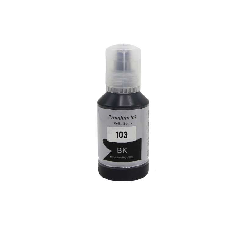 Compatible Epson E-103/E103 Ecotank ink bottle Black single