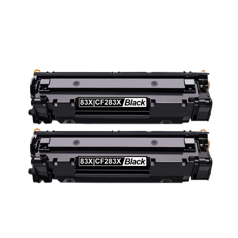 Compatible Canon 737X/283X Toner Cartridge Black Combo X2