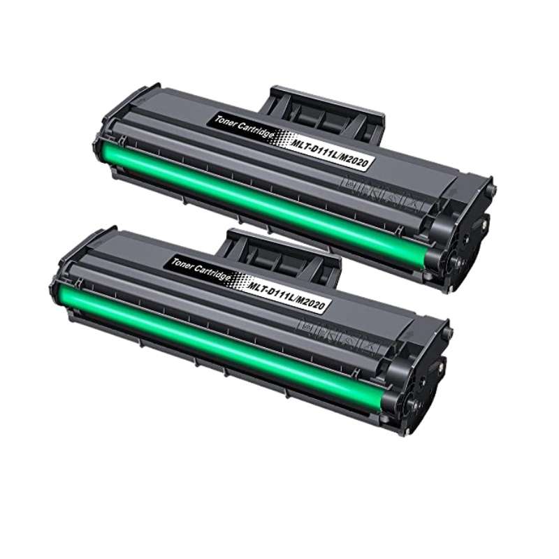 Compatible Samsung MLT-D111L/MLT111L Toner Cartridge Black Combo X2