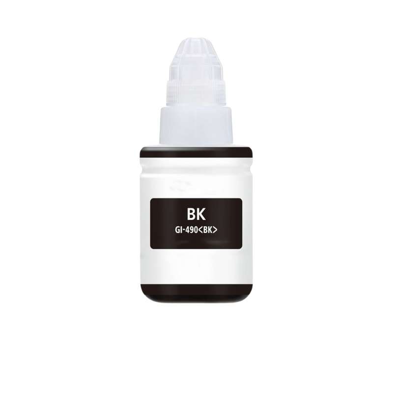 Compatible Canon GI-490/GI490  ink bottle Black single
