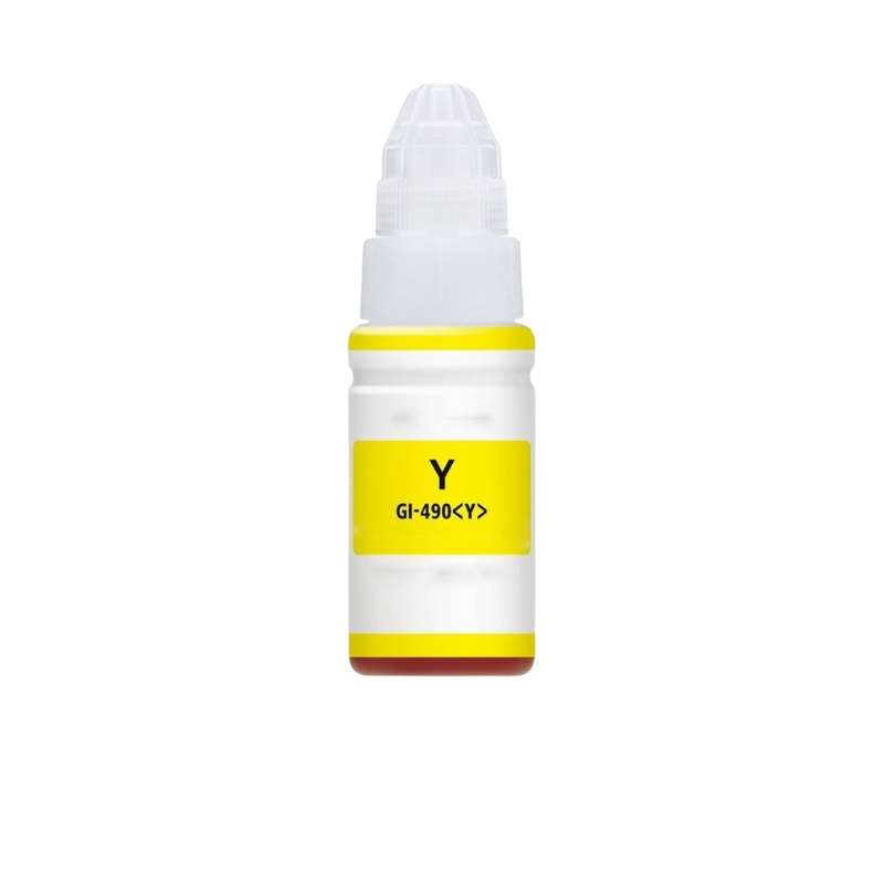 Compatible Canon GI-490/GI490  ink bottle Yellow single