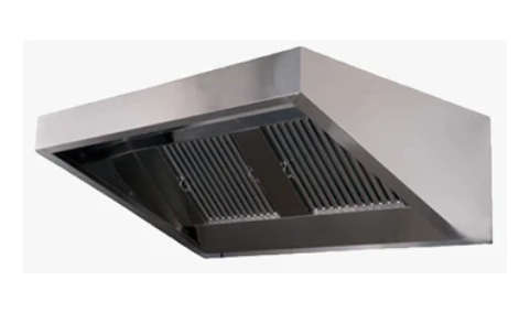 Galvanised Extractor Canopy 3000MM- *UNIT & FILTERS ONLY*