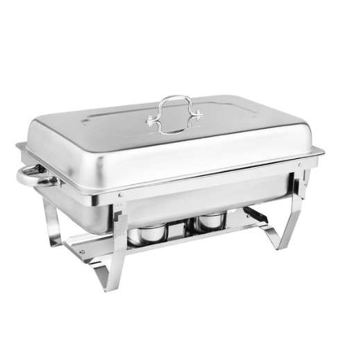 Chafing Dish with Two Double Pan Burners