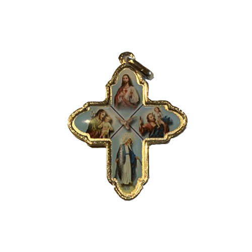Four Way Cross Enamel
