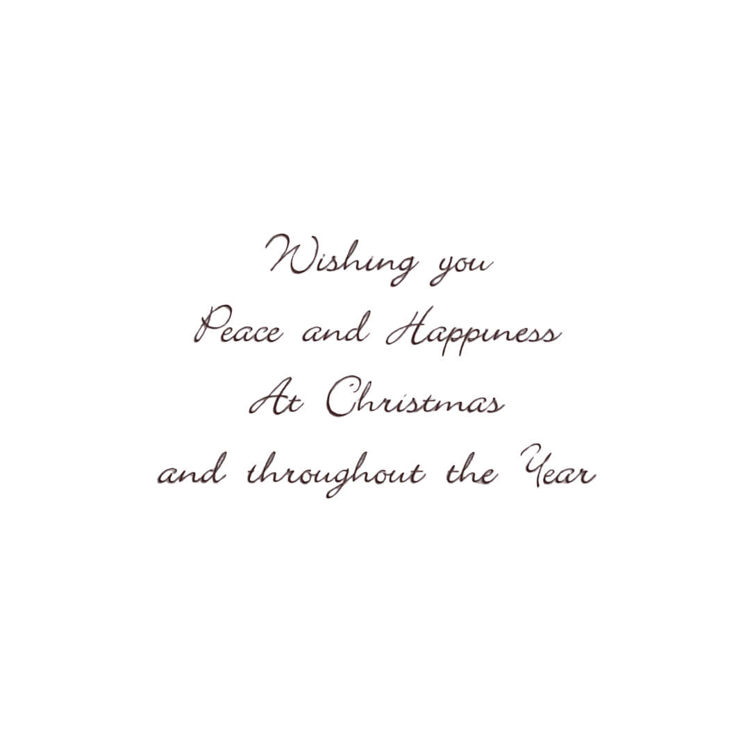 Detailed Christmas Card