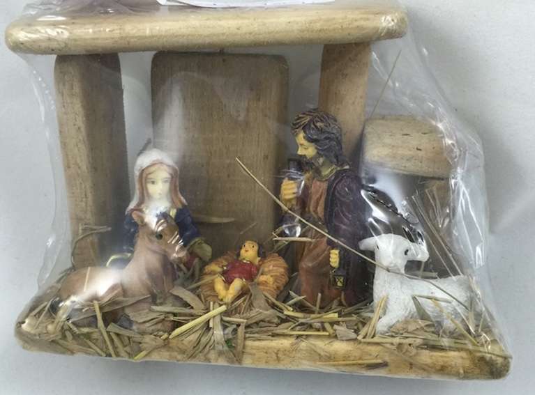 Catholic Wooden Nativity - 130g