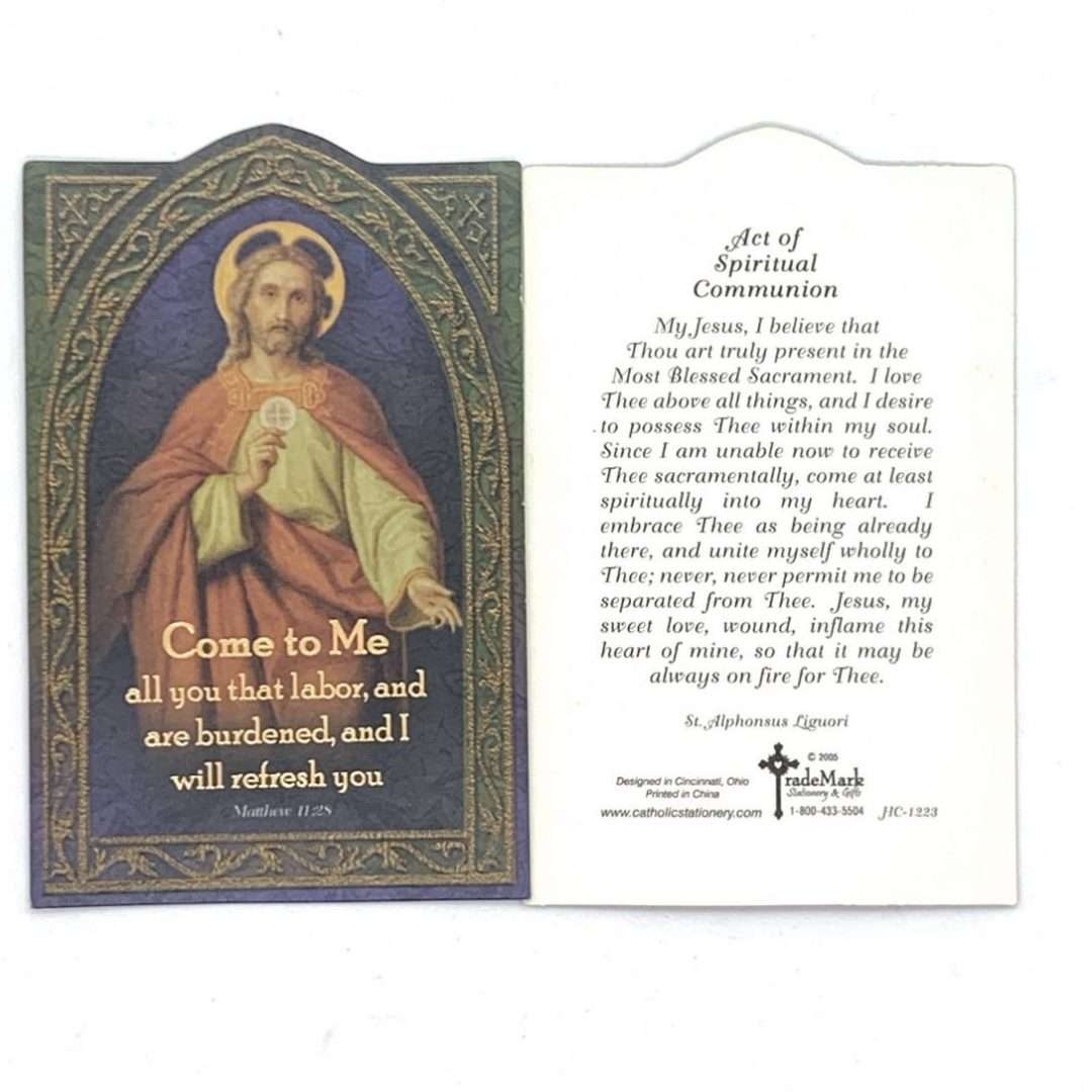 Jesus Holy Card