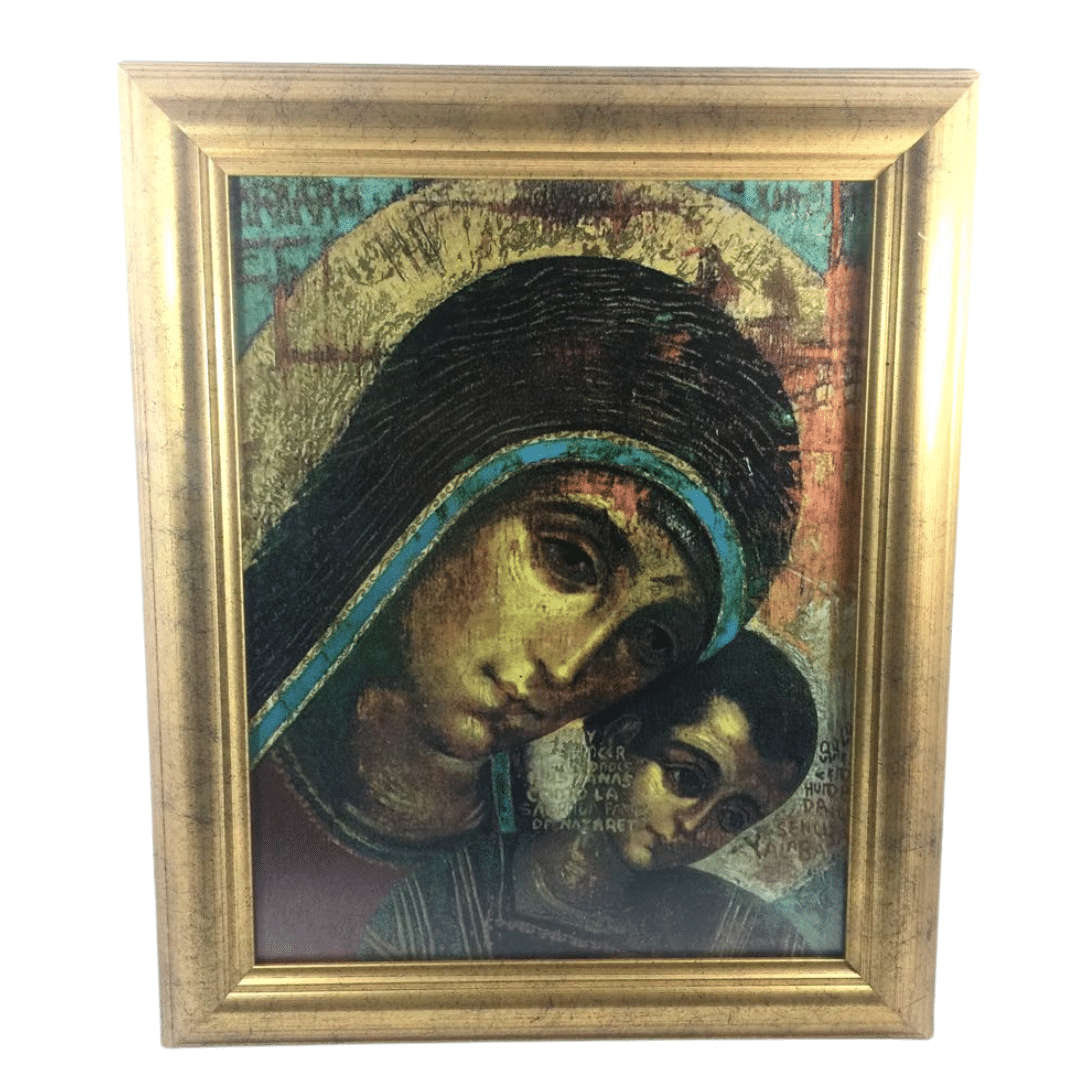 Mary and Jesus Icon Like Picture