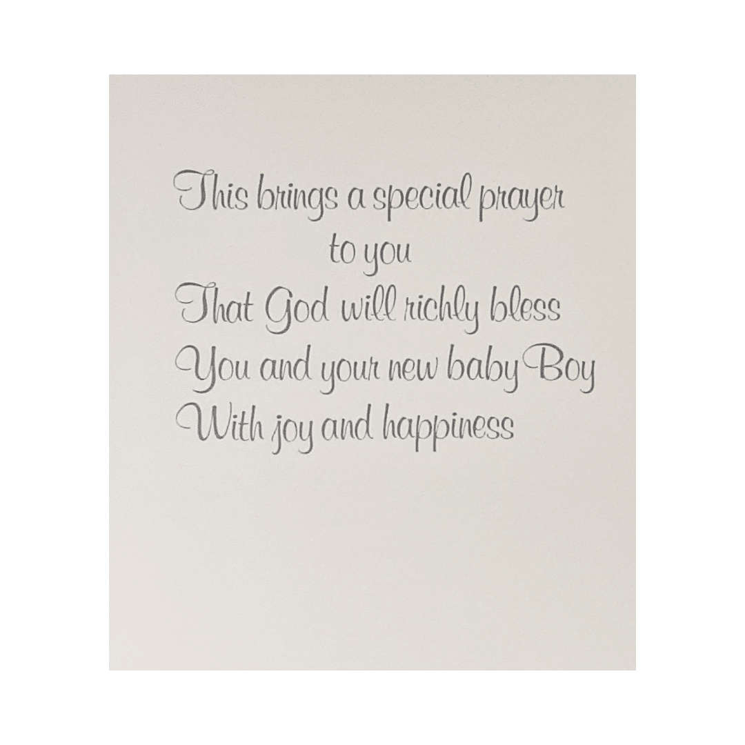 Baby Congratulations -Boy