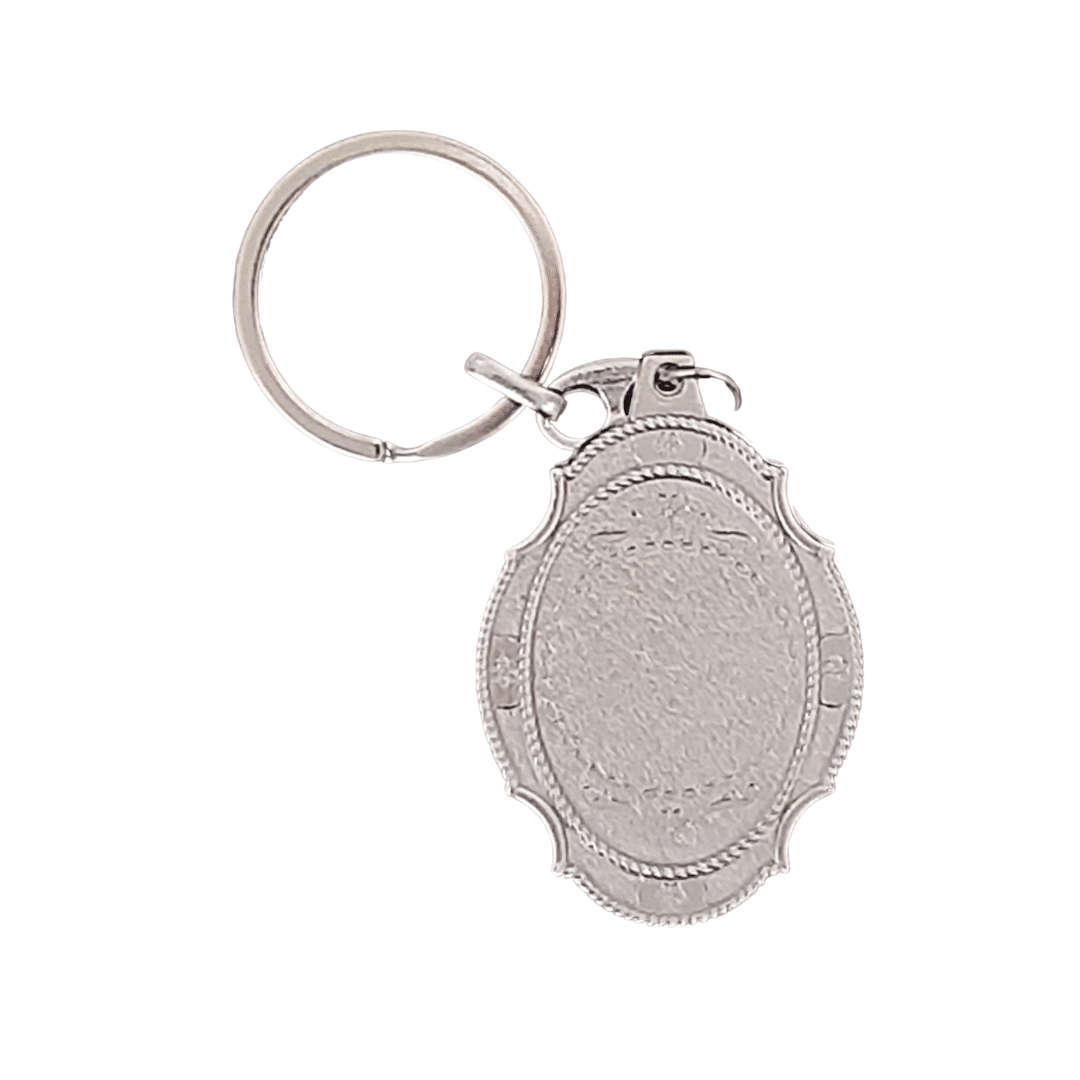 Pretty St Christopher Keyring