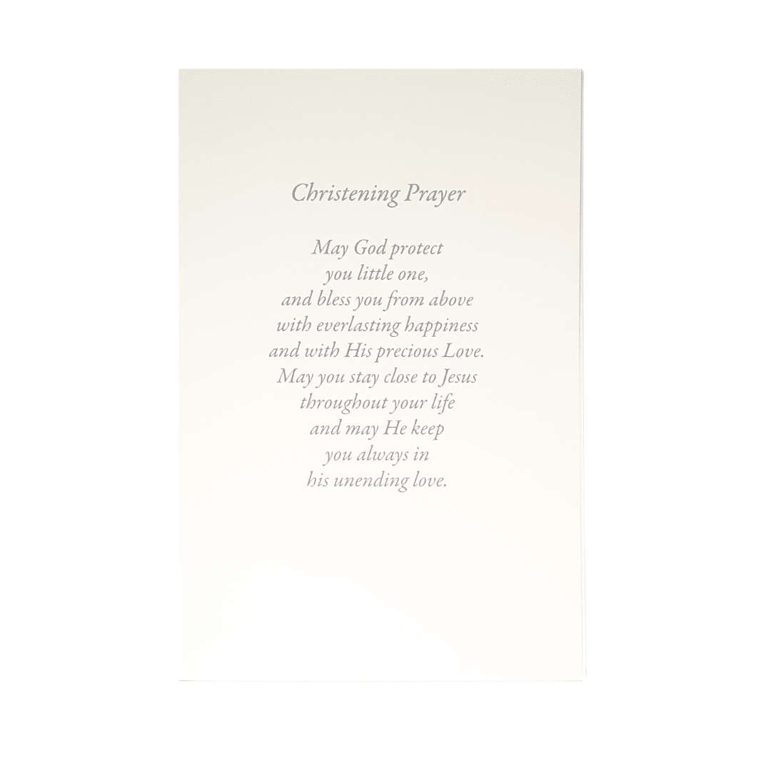 Baby Christening Blessings Card Boy