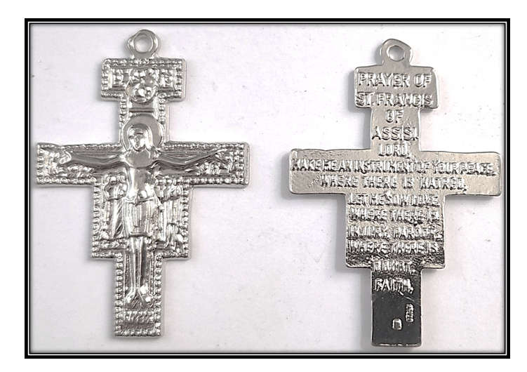 5cm San Damiano Crucifix