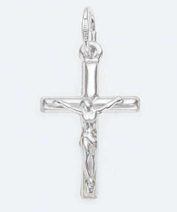 Sterling Silver 2.5cm Crucifix