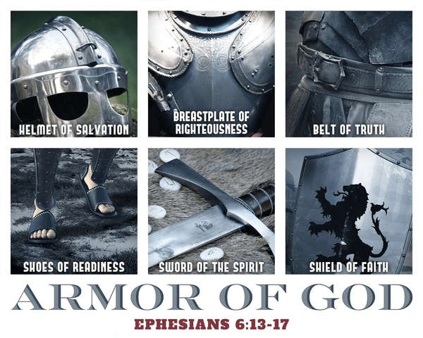 Sterling Silver Armor of God Charm - Belt