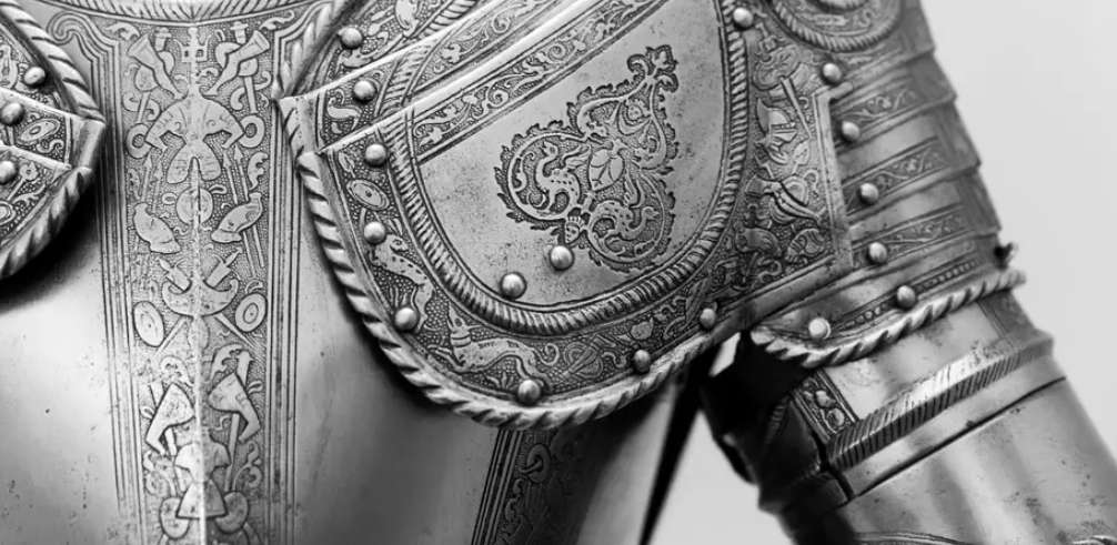 Sterling silver  Armor of God - Breastplate