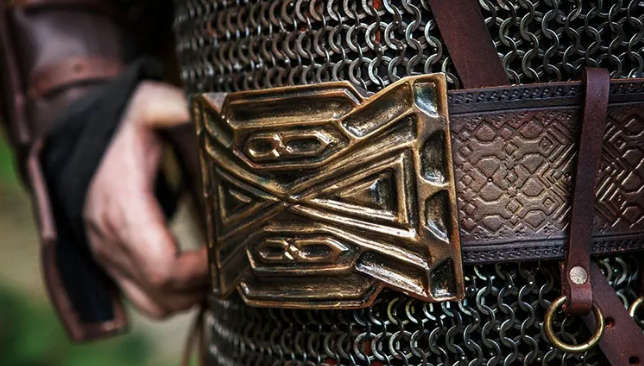 Sterling Silver Armor of God Charm - Belt