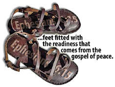 Sterling Silver  Armor of God - Shoes